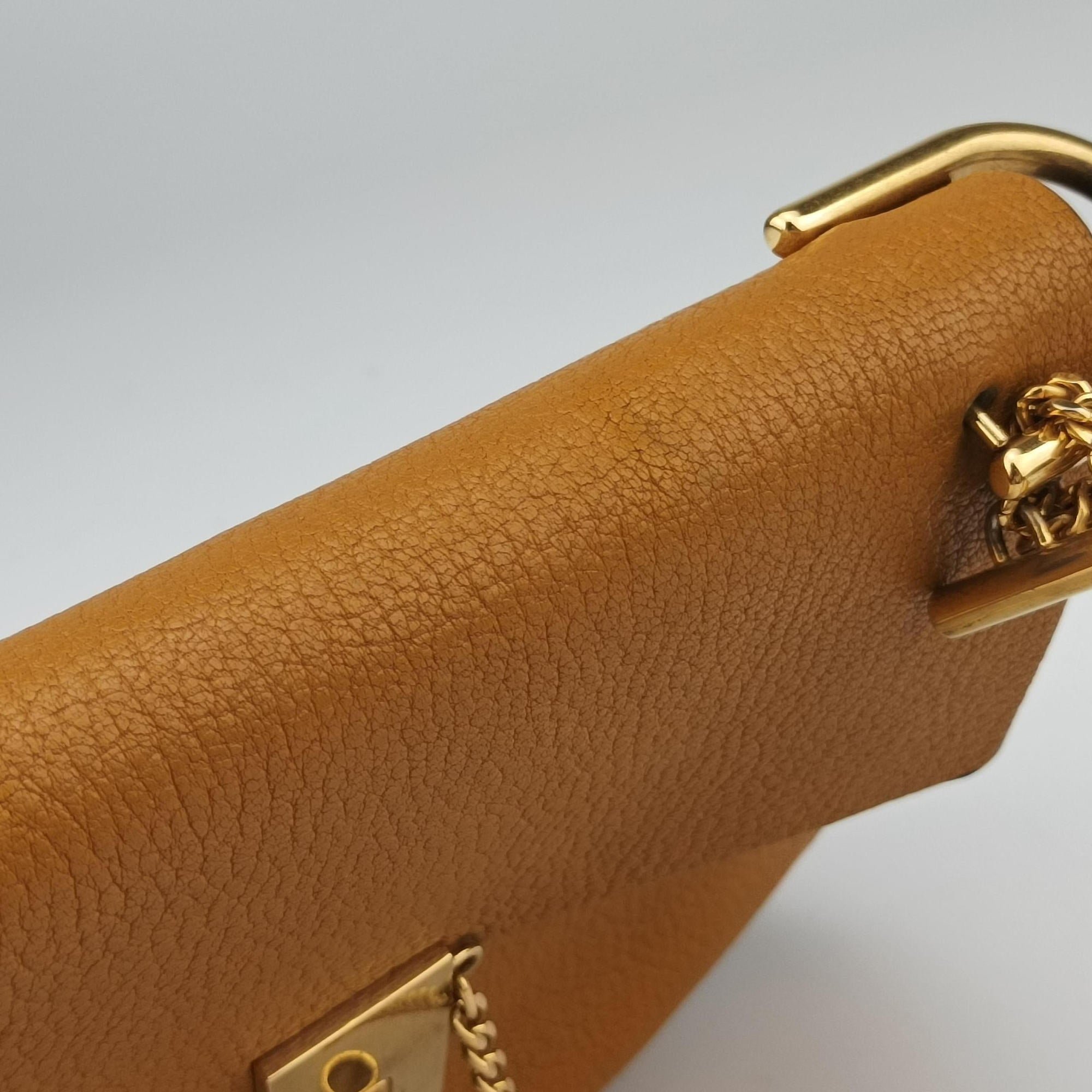 Pre-owned Chloe DREW Yellow Leather  shoulderbag | stylenewstar