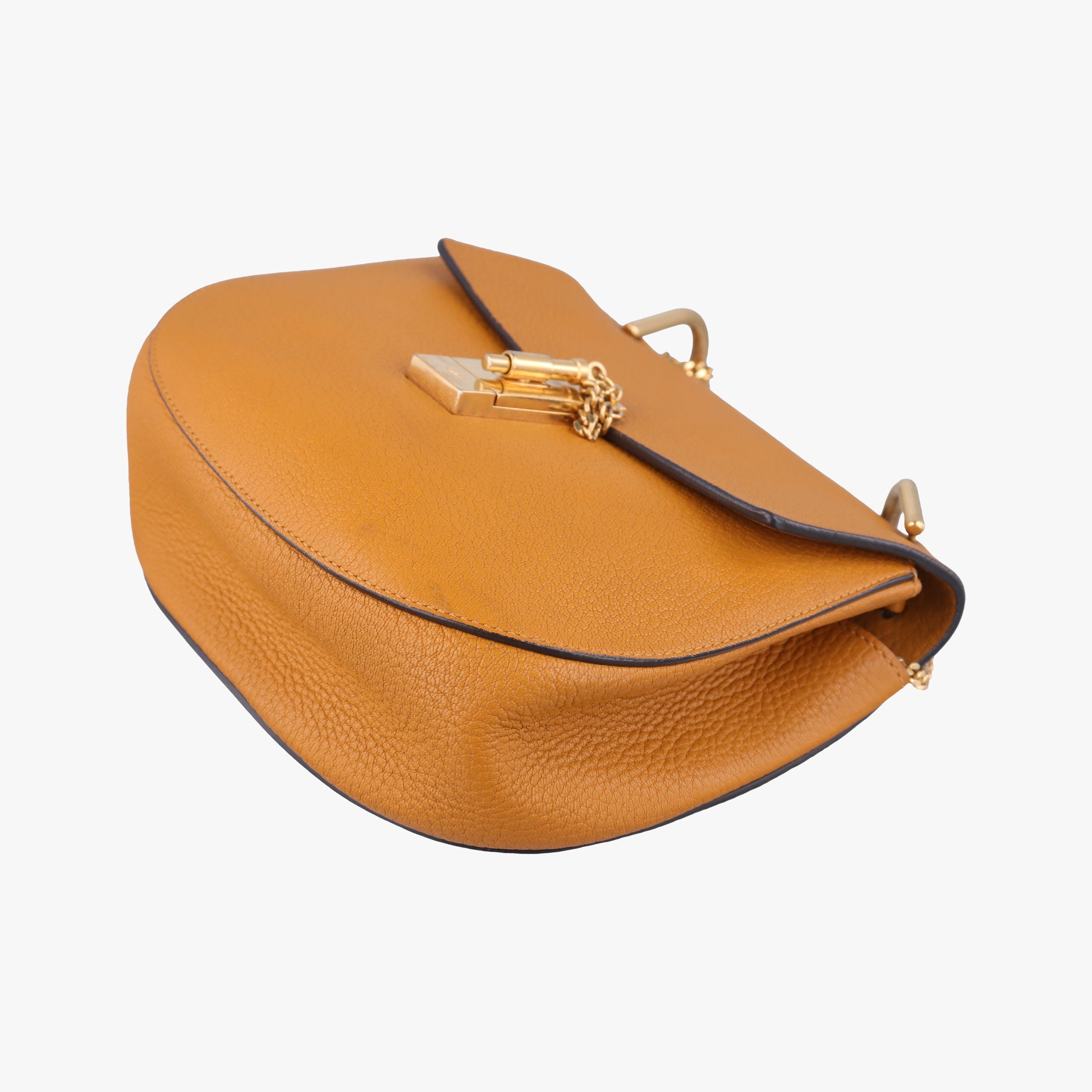 Pre-owned Chloe DREW Yellow Leather  shoulderbag | stylenewstar