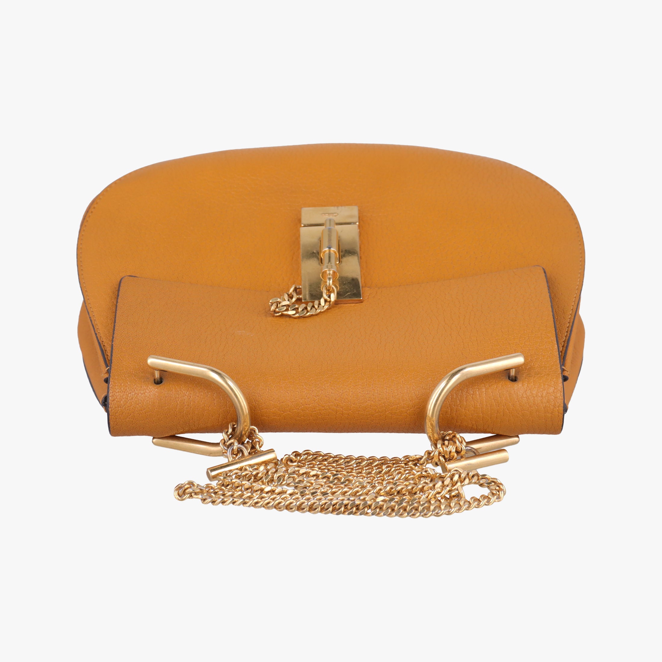 Pre-owned Chloe DREW Yellow Leather  shoulderbag | stylenewstar