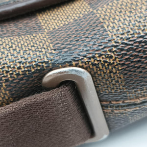 Pre-owned Louis Vuitton BROOKLYN PM EBENE Damier Canvas N51210 shoulderbag | stylenewstar