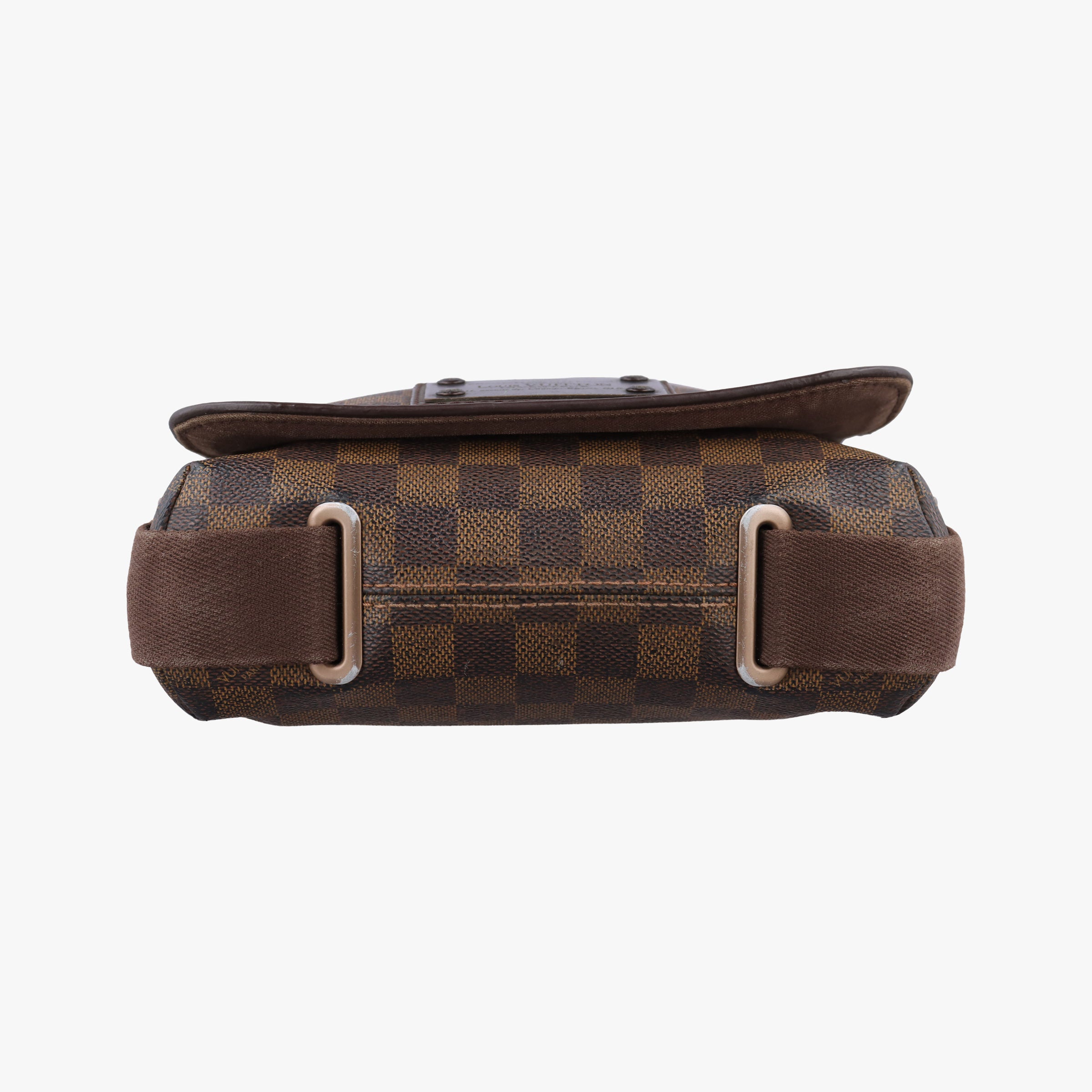 Pre-owned Louis Vuitton BROOKLYN PM EBENE Damier Canvas N51210 shoulderbag | stylenewstar
