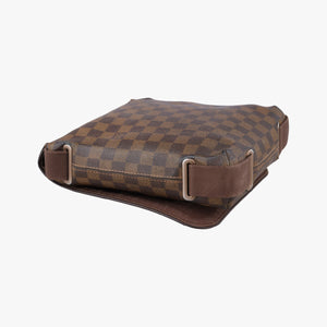 Pre-owned Louis Vuitton BROOKLYN PM EBENE Damier Canvas N51210 shoulderbag | stylenewstar