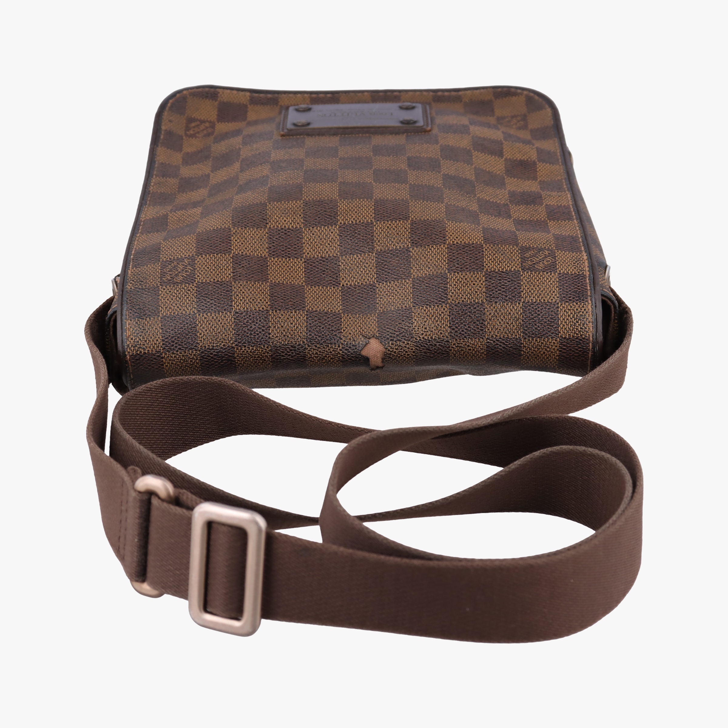 Pre-owned Louis Vuitton BROOKLYN PM EBENE Damier Canvas N51210 shoulderbag | stylenewstar