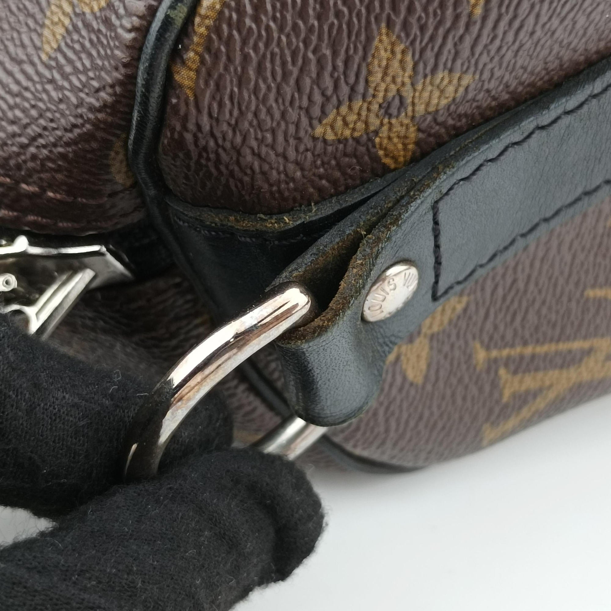 Pre-owned Louis Vuitton Keepall Bandouliere 45 Monogram Eclipse Monogram Eclipse Canvas M56711 shoulderbag | stylenewstar