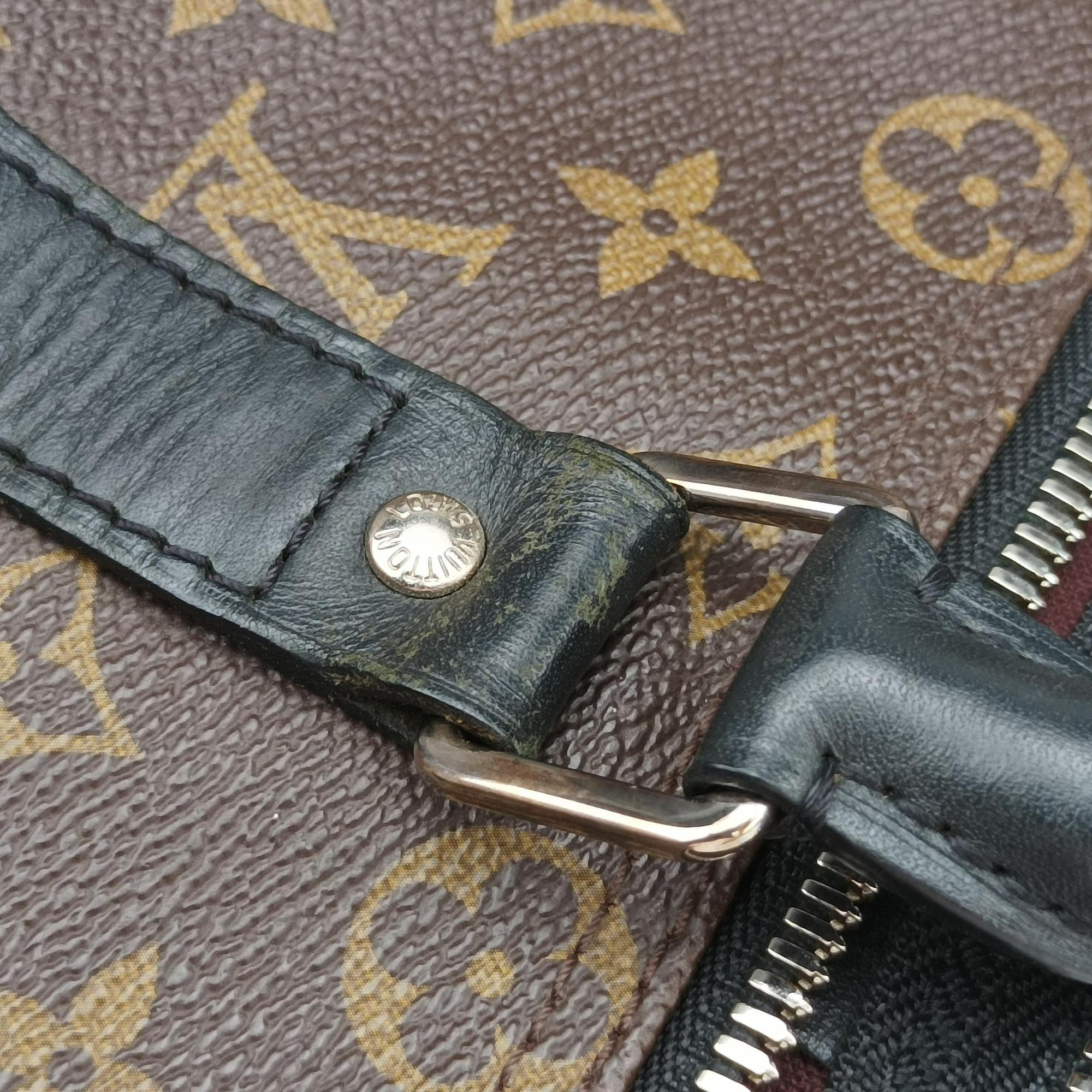Pre-owned Louis Vuitton Keepall Bandouliere 45 Monogram Eclipse Monogram Eclipse Canvas M56711 shoulderbag | stylenewstar