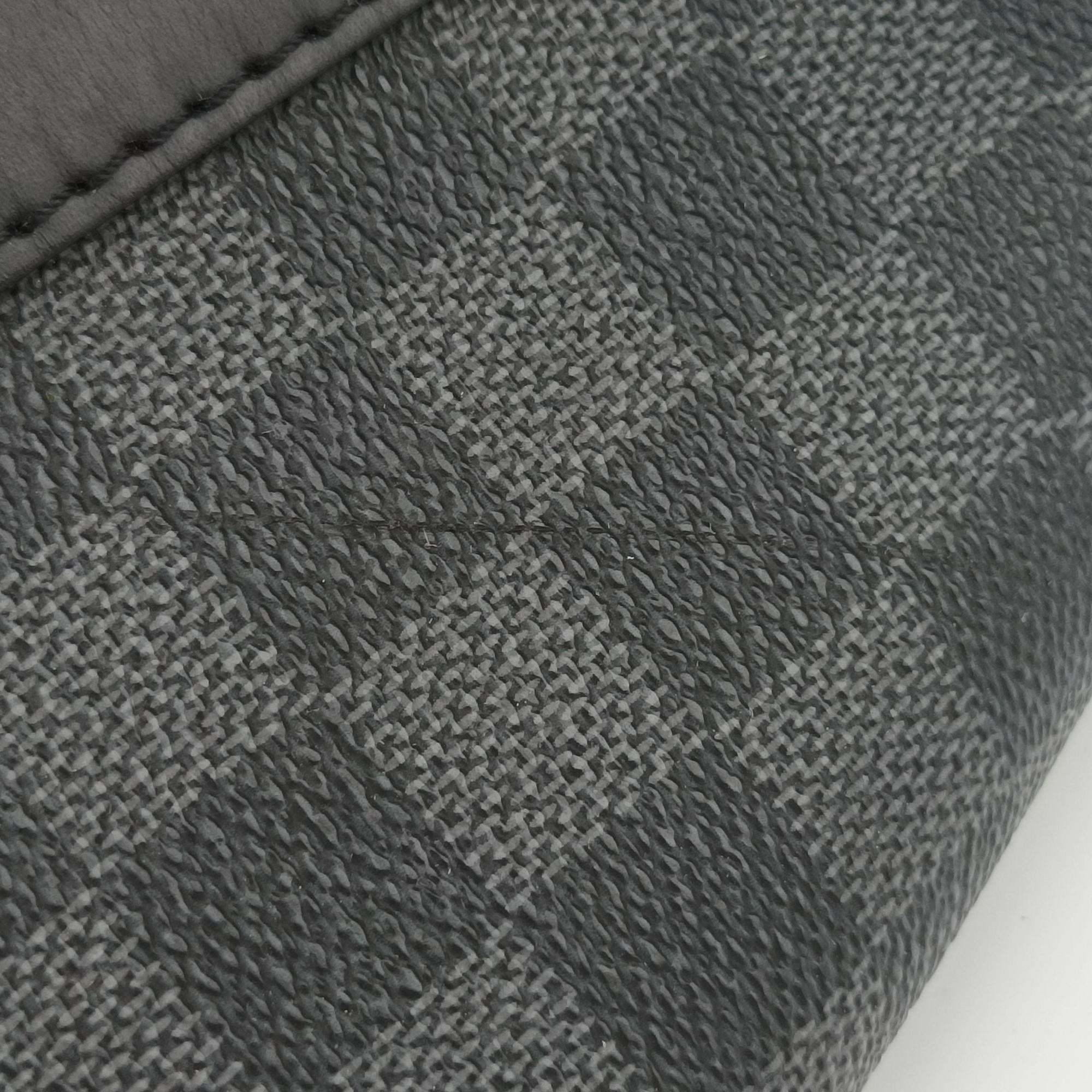 Pre-owned Louis Vuitton Keepall Bandouliere 45 Noir Damier Graphite N41418 shoulderbag | stylenewstar