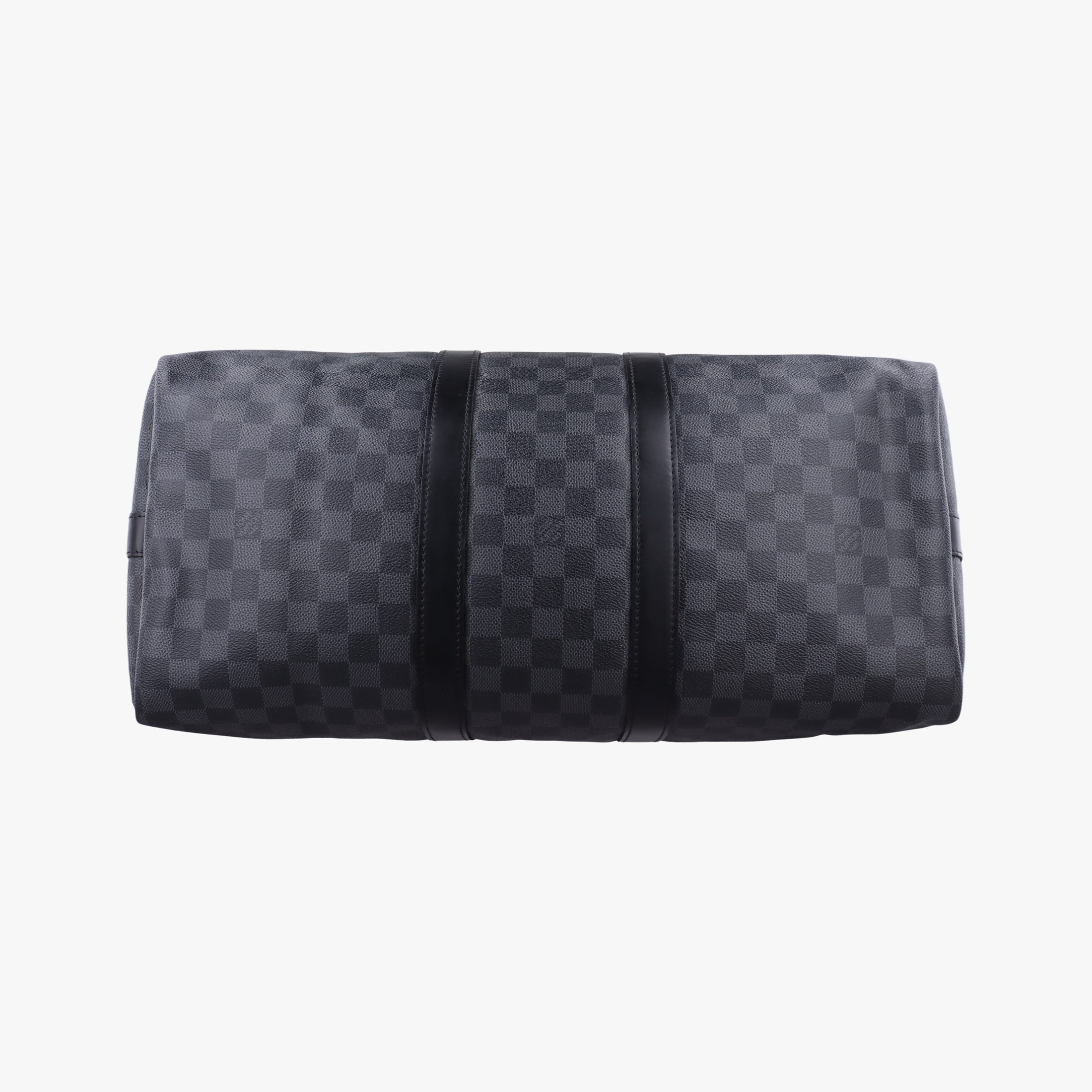 Pre-owned Louis Vuitton Keepall Bandouliere 45 Noir Damier Graphite N41418 shoulderbag | stylenewstar