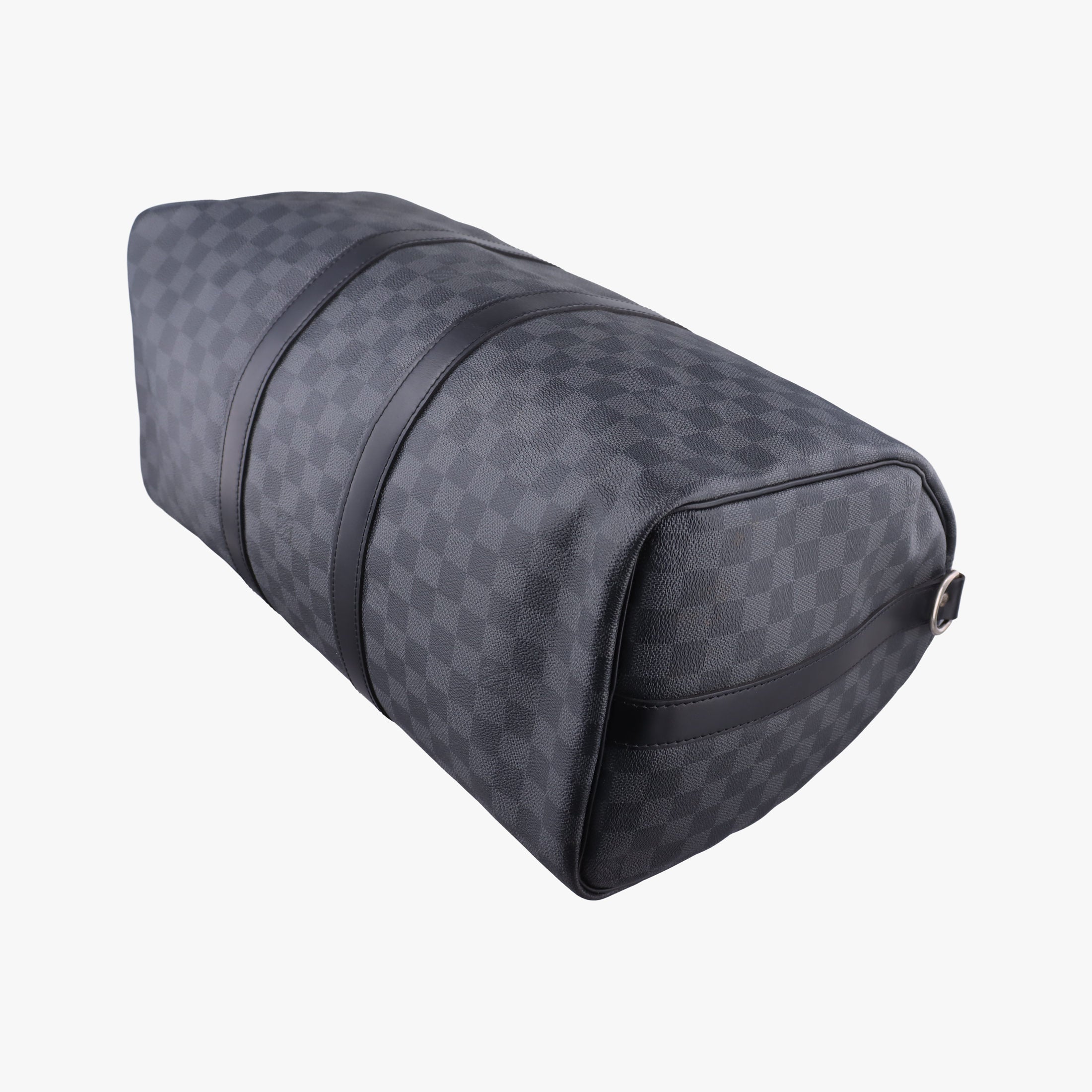 Pre-owned Louis Vuitton Keepall Bandouliere 45 Noir Damier Graphite N41418 shoulderbag | stylenewstar