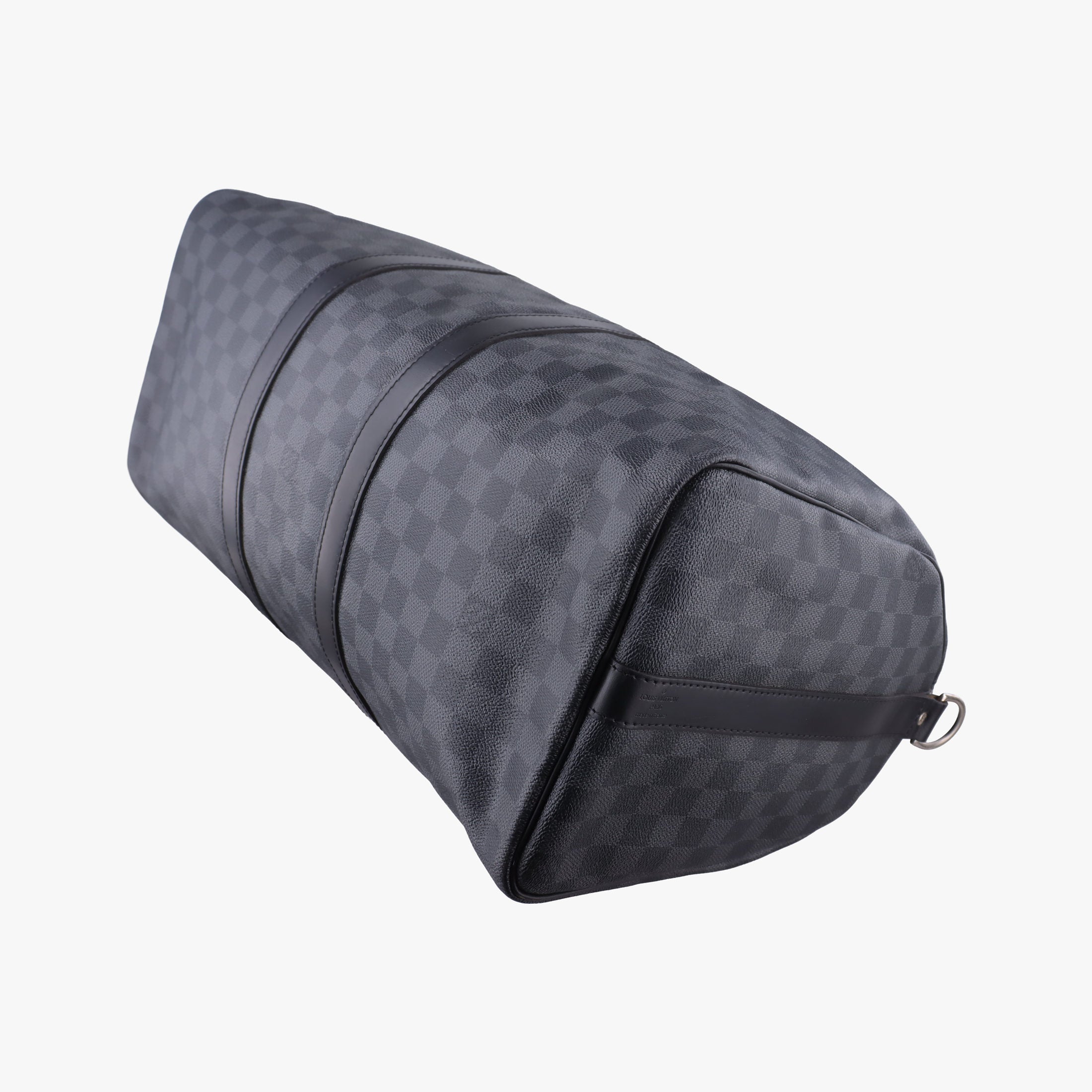 Pre-owned Louis Vuitton Keepall Bandouliere 45 Noir Damier Graphite N41418 shoulderbag | stylenewstar