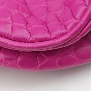 Pre-owned Balenciaga Le Cagole Pink Leather  shoulderbag | stylenewstar