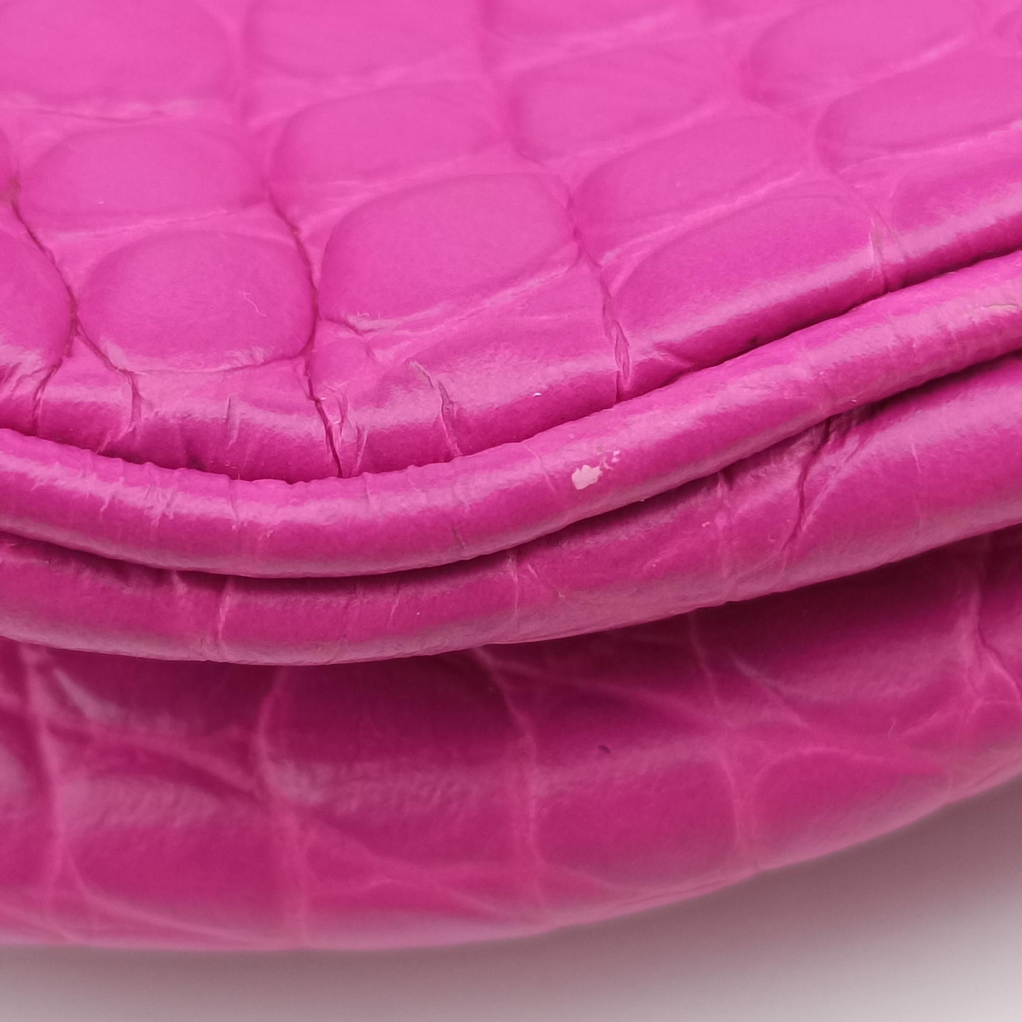 Pre-owned Balenciaga Le Cagole Pink Leather  shoulderbag | stylenewstar