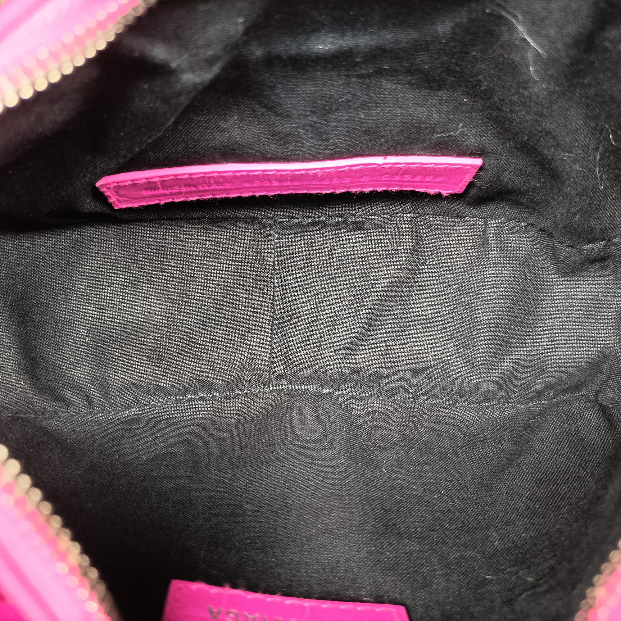Pre-owned Balenciaga Le Cagole Pink Leather  shoulderbag | stylenewstar