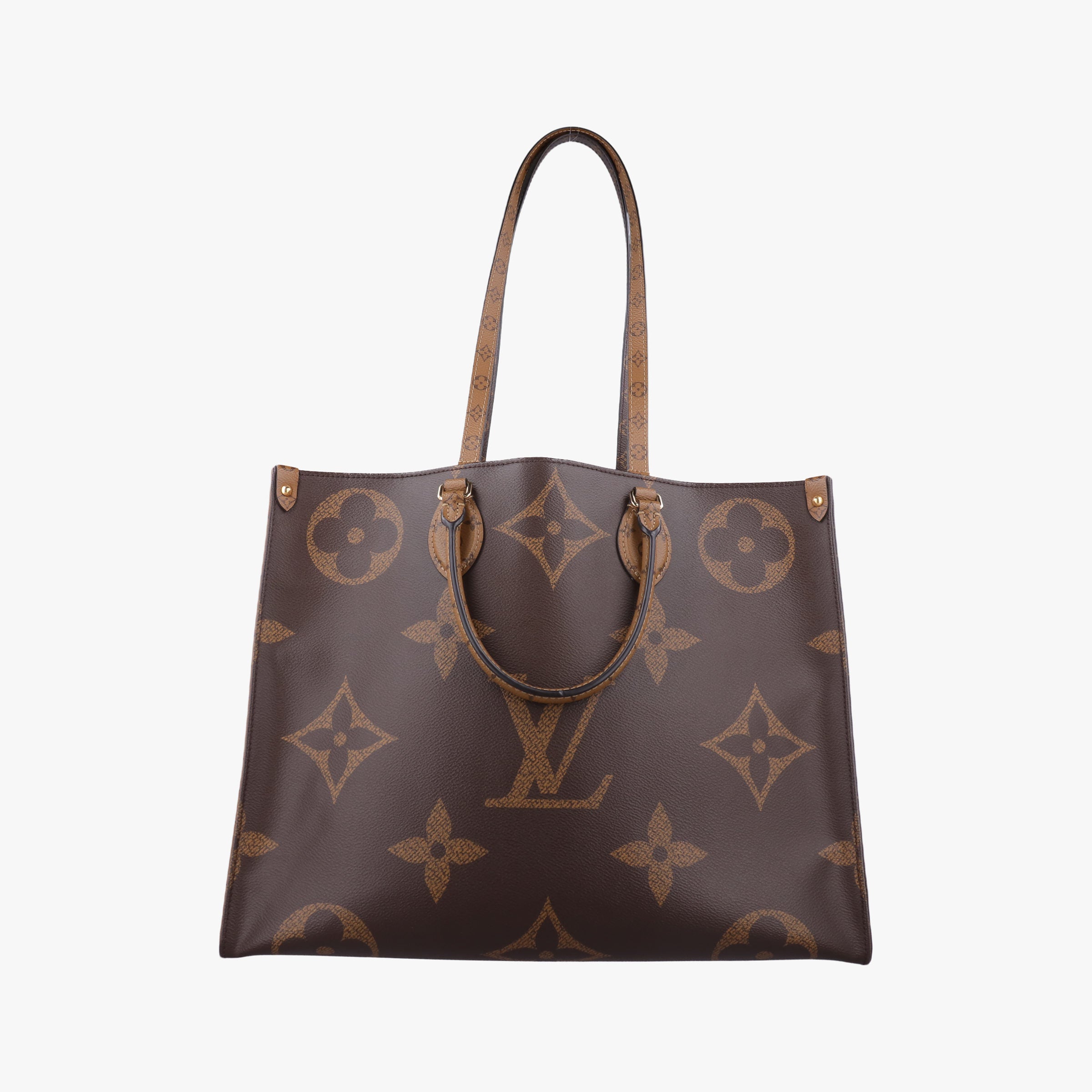 Pre-owned Louis Vuitton On the Go GM Brown Monogram Canvas M45320 shoulderbag | stylenewstar