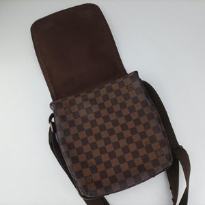 Vintage Louis Vuitton BROOKLYN PM EBENE Damier Canvas N51210 shoulderbag | stylenewstar
