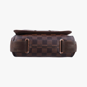 Vintage Louis Vuitton BROOKLYN PM EBENE Damier Canvas N51210 shoulderbag | stylenewstar