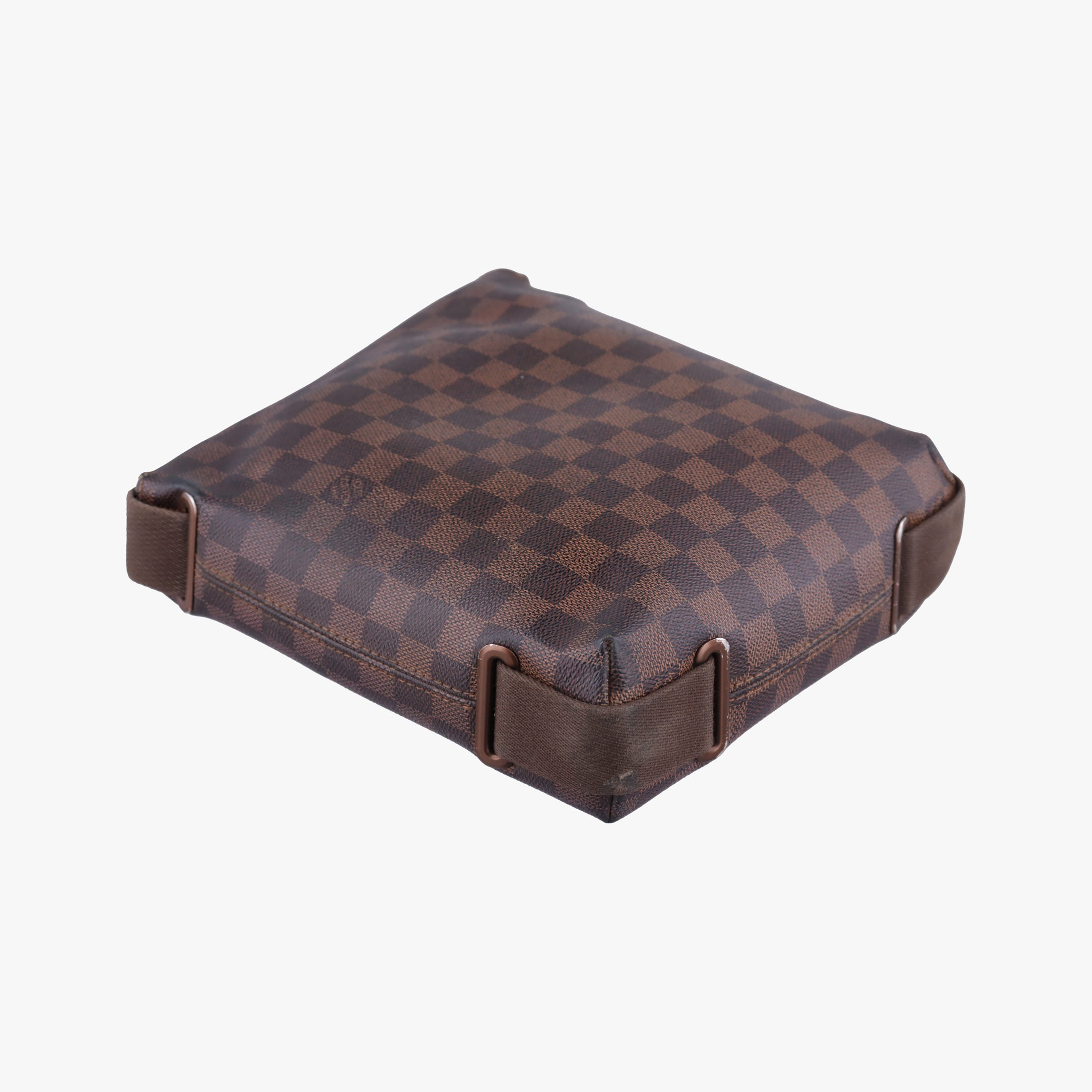 Vintage Louis Vuitton BROOKLYN PM EBENE Damier Canvas N51210 shoulderbag | stylenewstar