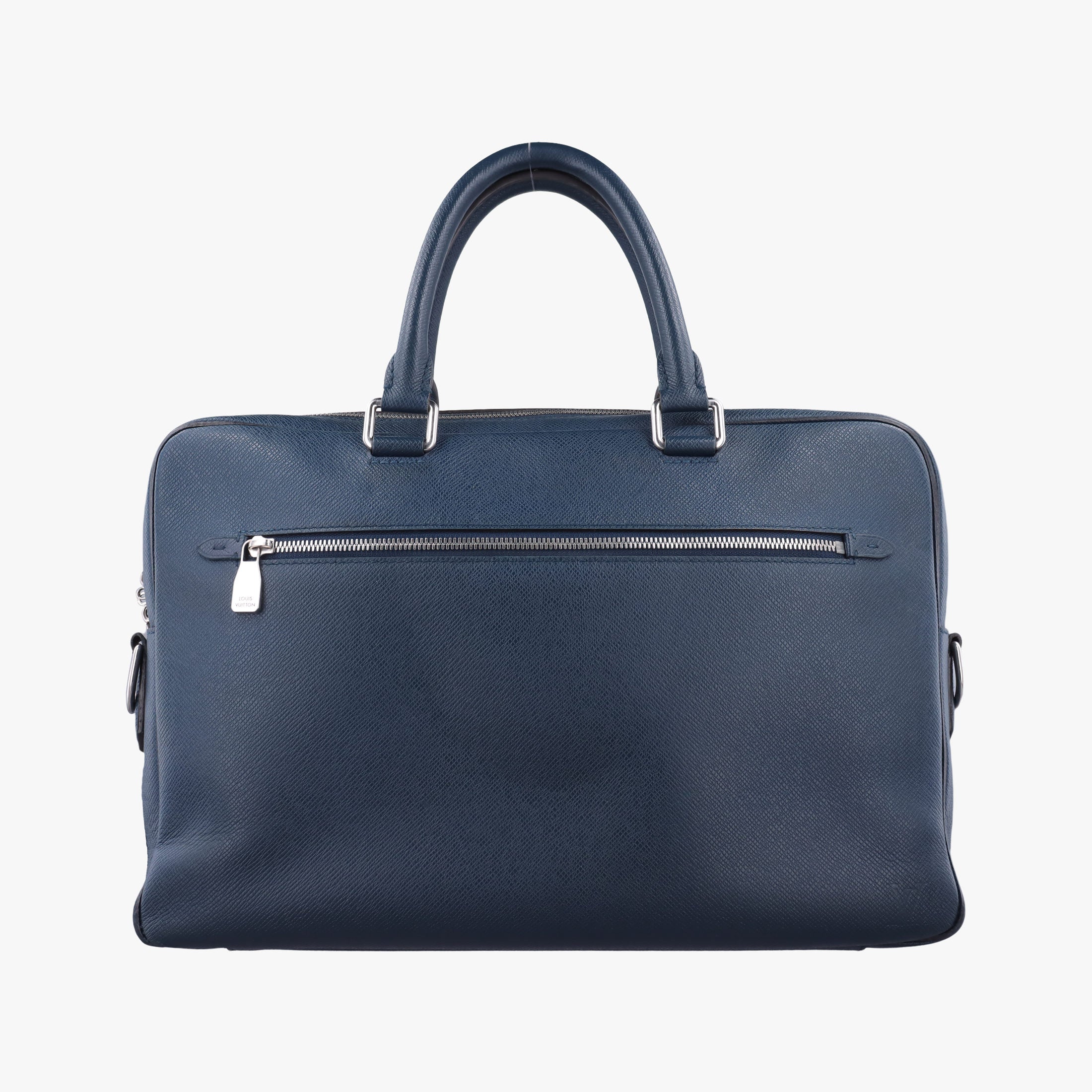 Vintage Louis Vuitton Porto Document Business MM Navy Taiga M32705 handbag | stylenewstar
