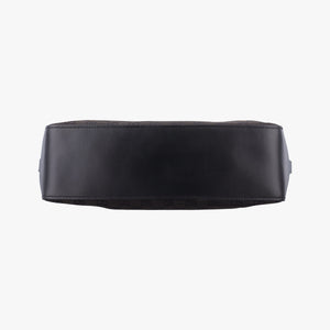 Pre-owned Gucci belt buckle GG pattern Grey Canvas×Leather 107756 handbag | stylenewstar