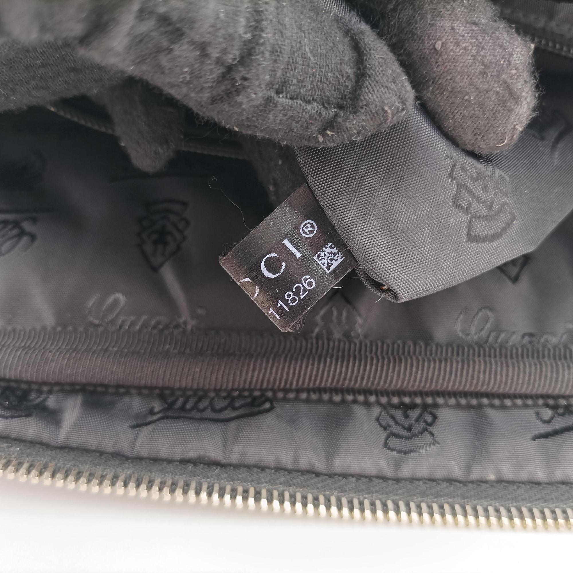 Pre-owned Gucci Diamante Black Leather 208468 handbag | stylenewstar