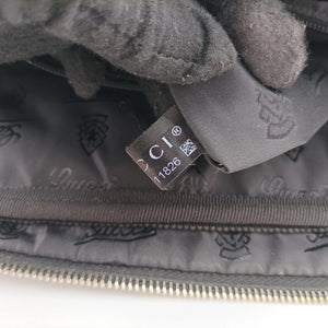 Pre-owned Gucci Diamante Black Leather 208468 handbag | stylenewstar