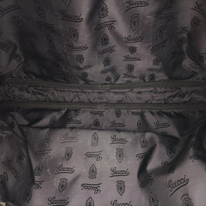 Pre-owned Gucci Diamante Black Leather 208468 handbag | stylenewstar
