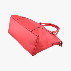 Pre-owned Gucci charm dome Red Leather 341503 shoulderbag | stylenewstar