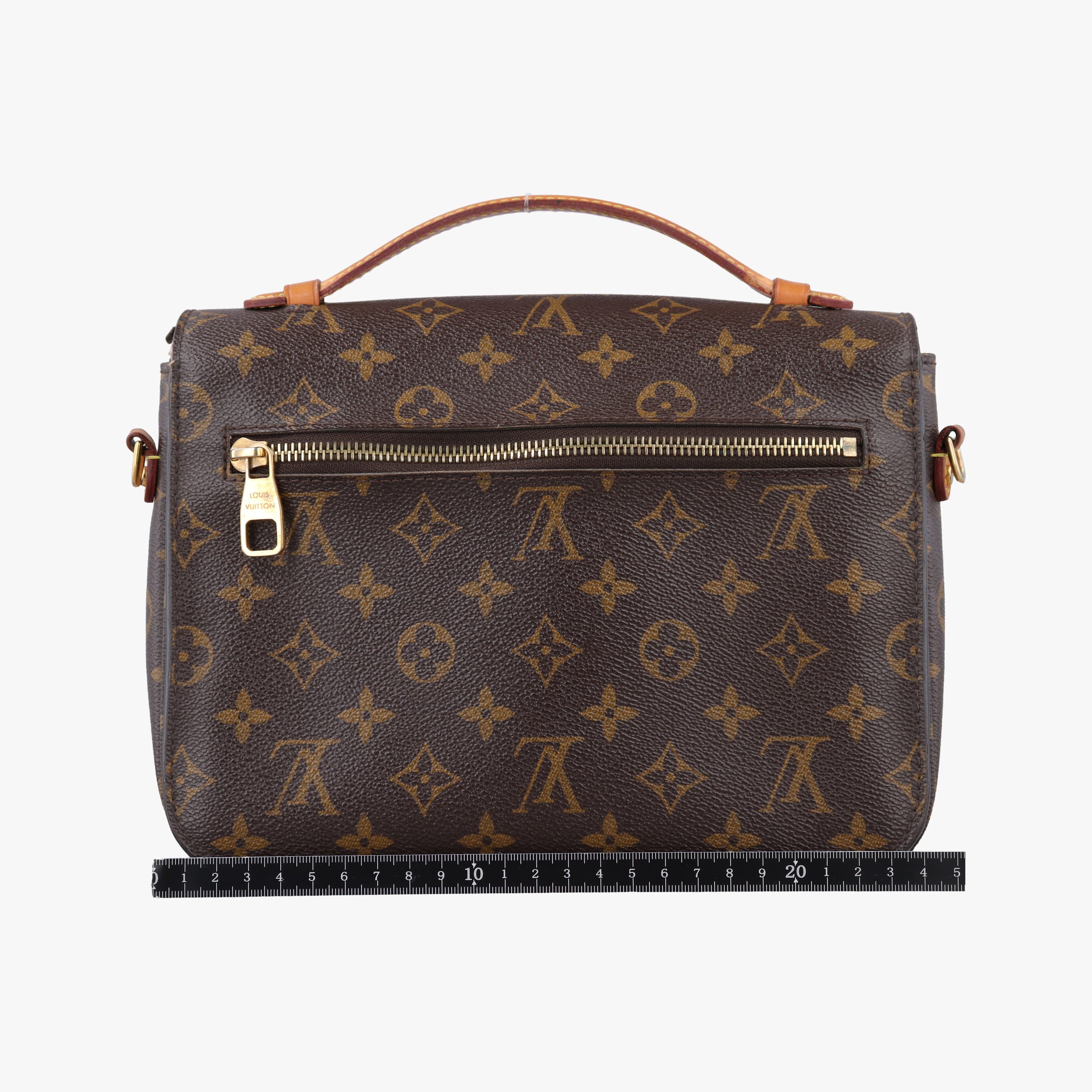 Pre-owned Louis Vuitton Pochette Metis MM Brown Monogram Canvas M44875 shoulderbag | stylenewstar