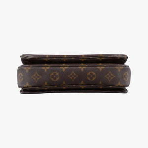Pre-owned Louis Vuitton Pochette Metis MM Brown Monogram Canvas M44875 shoulderbag | stylenewstar