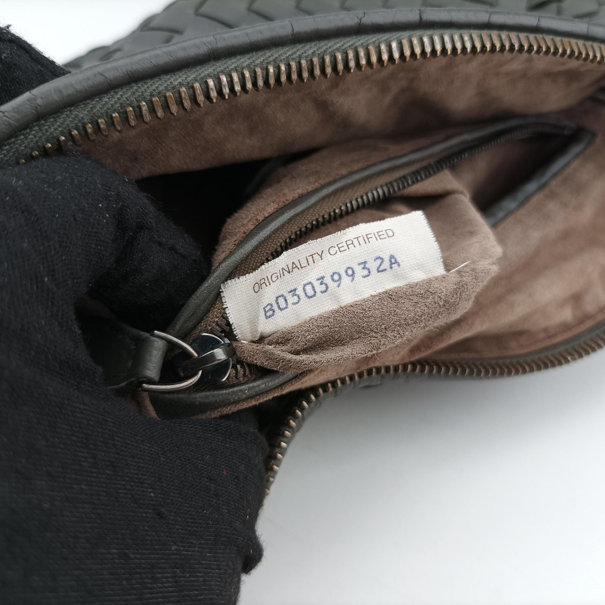 Secondhand Bottega Veneta NODINI Intrecciato Grey lambskin  shoulderbag | stylenewstar