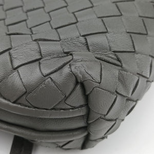 Secondhand Bottega Veneta NODINI Intrecciato Grey lambskin  shoulderbag | stylenewstar
