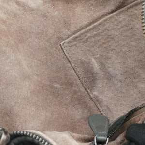 Secondhand Bottega Veneta NODINI Intrecciato Grey lambskin  shoulderbag | stylenewstar