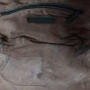 Secondhand Bottega Veneta NODINI Intrecciato Grey lambskin  shoulderbag | stylenewstar