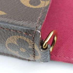 Vintage Louis Vuitton Pochette FeLICIE Brown Monogram Canvas M61276 shoulderbag | stylenewstar