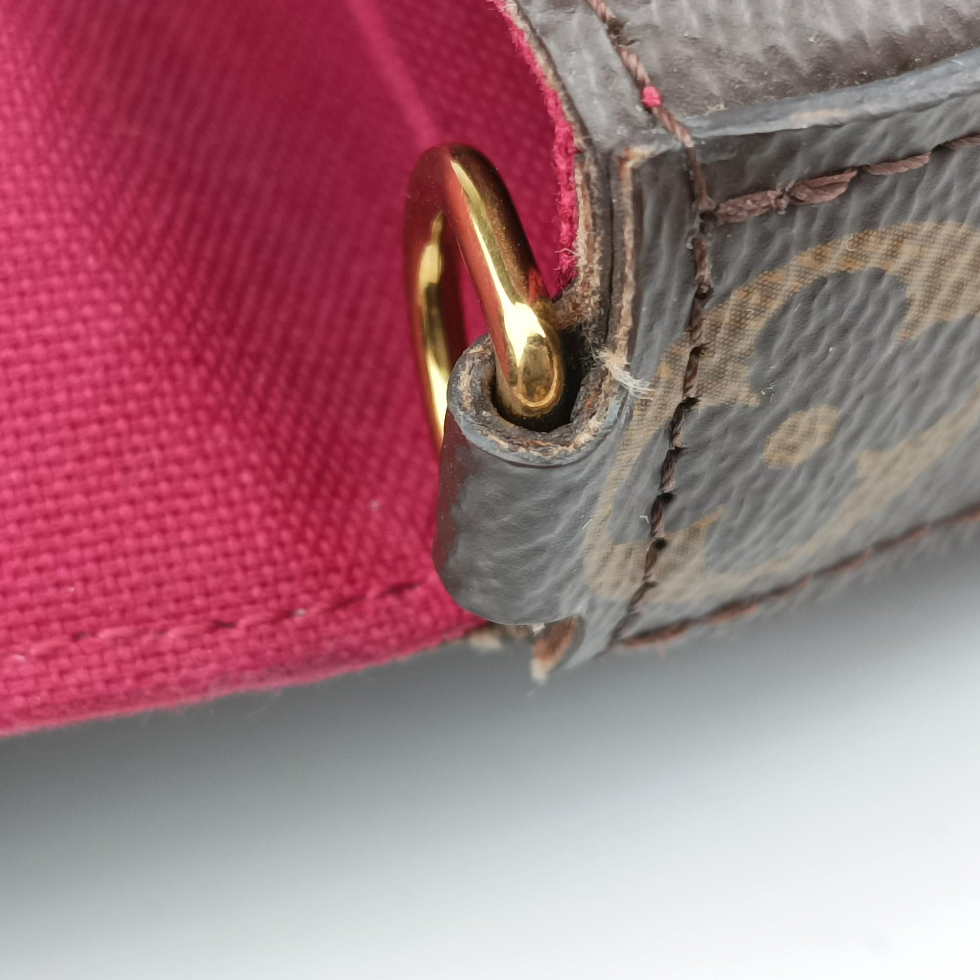 Vintage Louis Vuitton Pochette FeLICIE Brown Monogram Canvas M61276 shoulderbag | stylenewstar