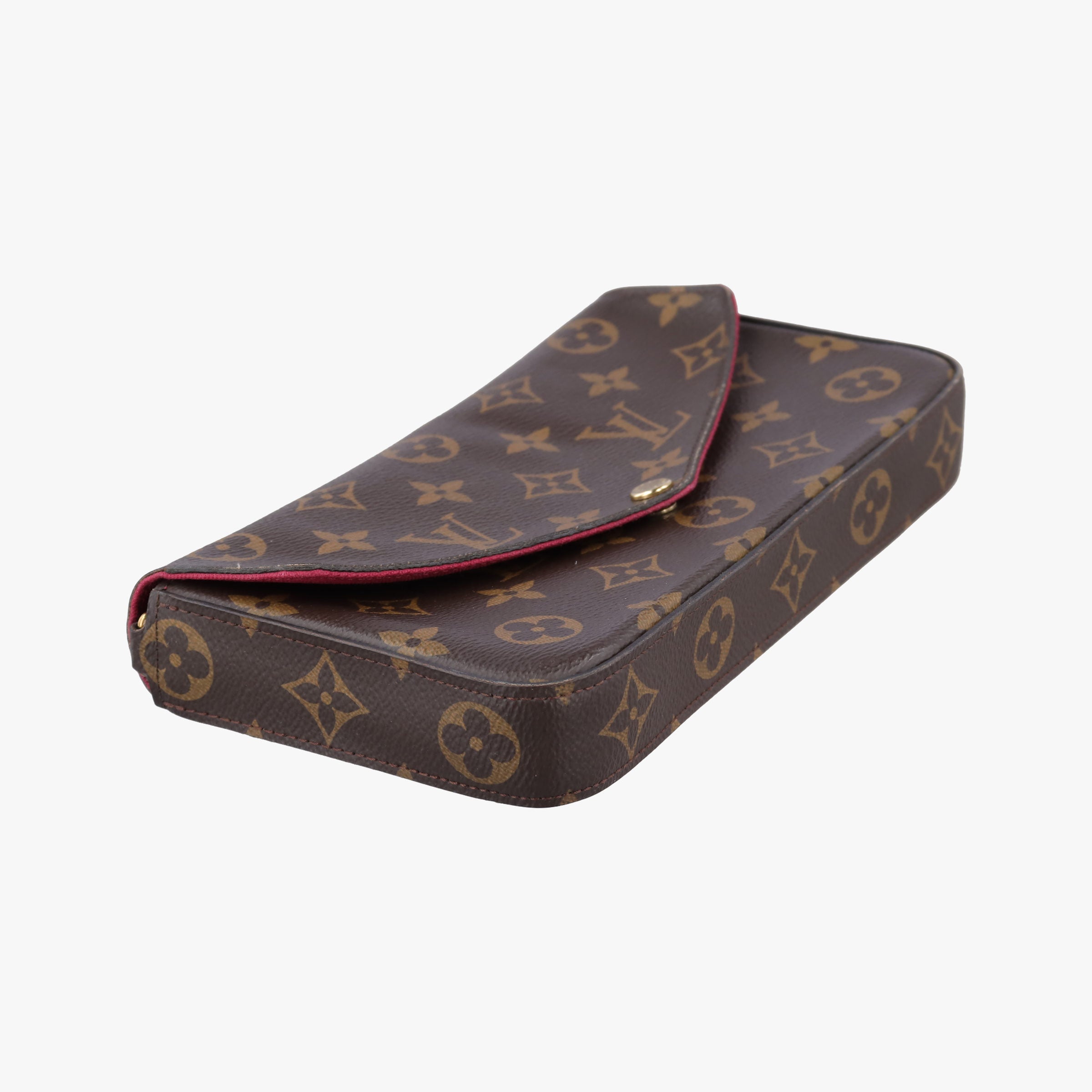 Vintage Louis Vuitton Pochette FeLICIE Brown Monogram Canvas M61276 shoulderbag | stylenewstar
