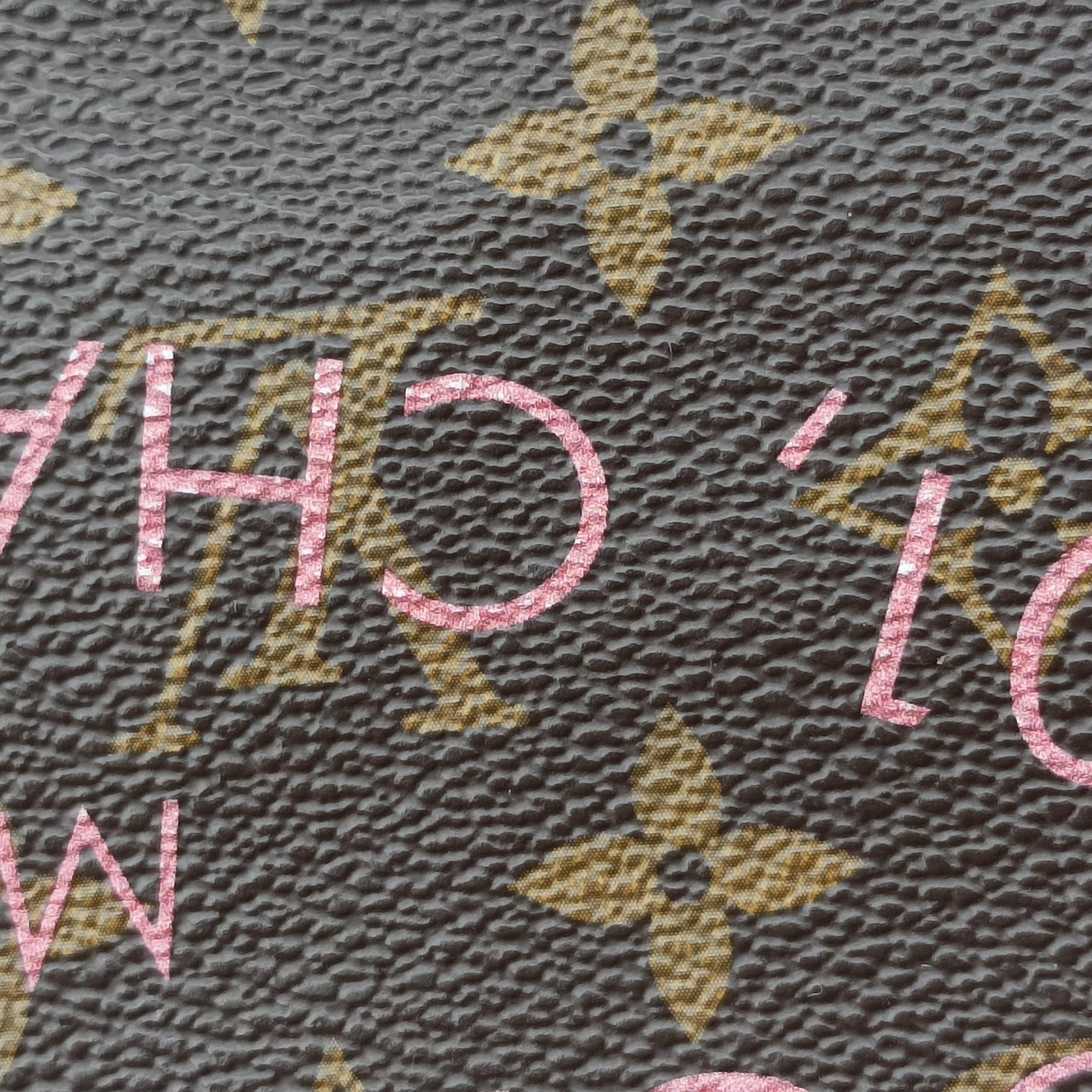 Pre-owned Louis Vuitton NEVERFULL MM Brown × Rose Velours Monogram Ikat Flower M40939 shoulderbag | stylenewstar