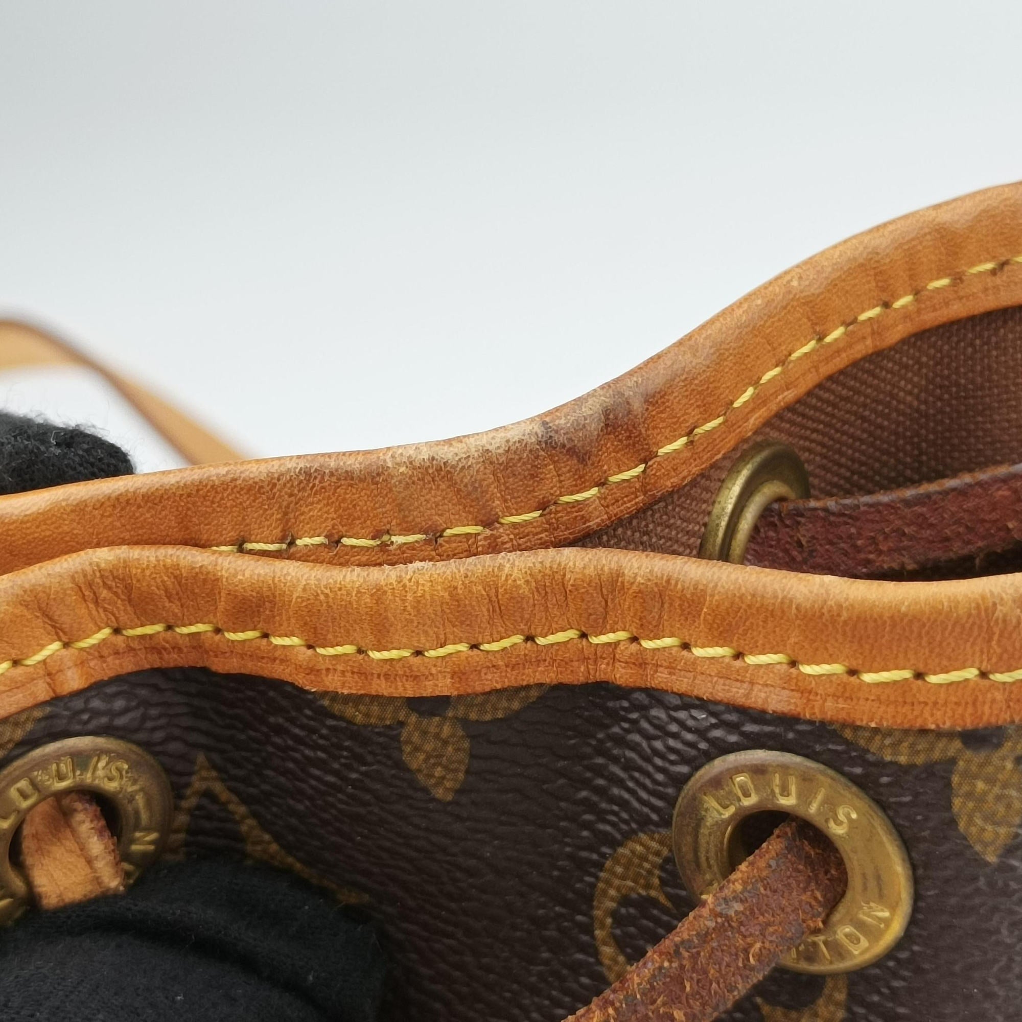Vintage Louis Vuitton Noe BB Brown Monogram Canvas M40817 shoulderbag | stylenewstar