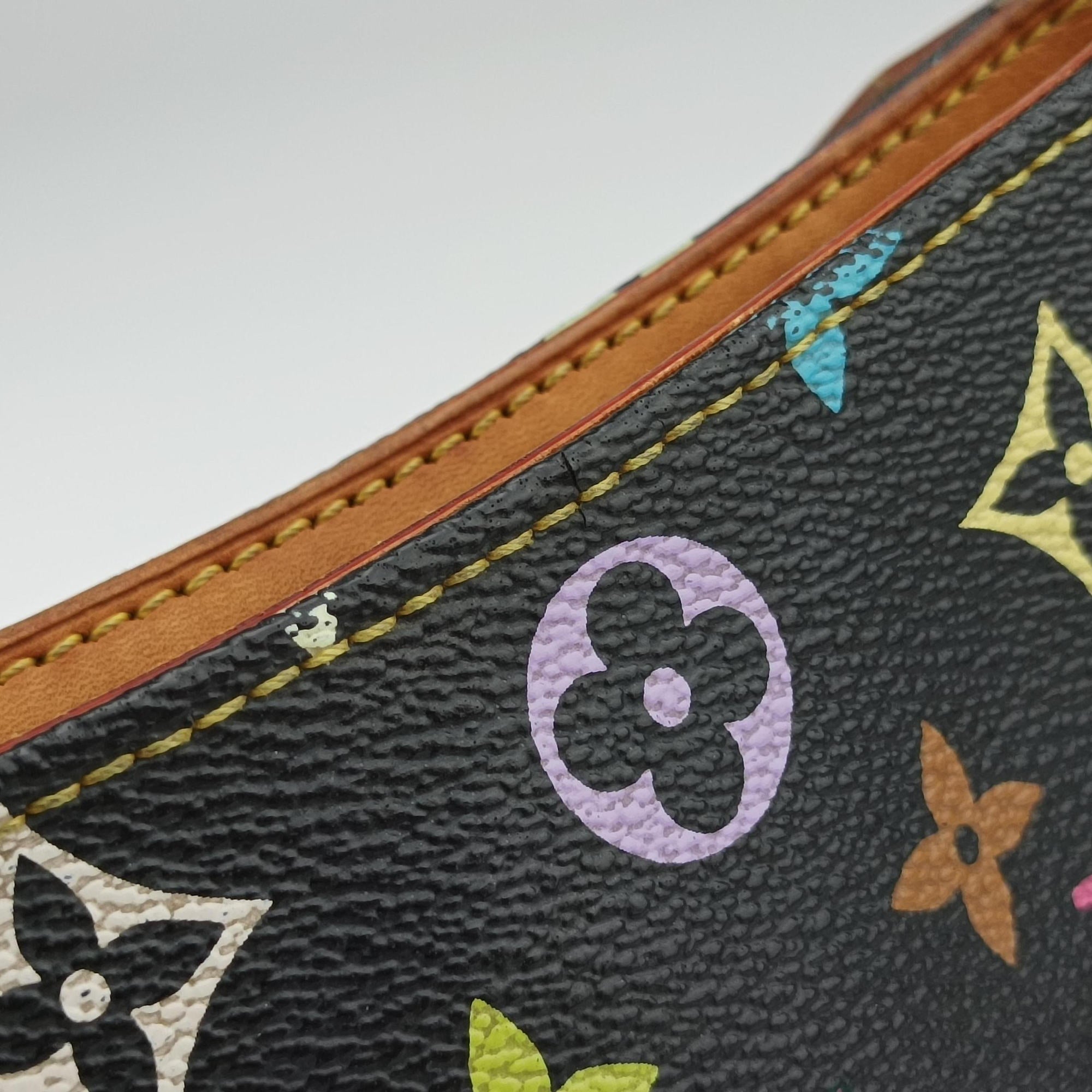 Pre-owned Louis Vuitton Lodge PM Noir Monogram Multicolor M40054 shoulderbag | stylenewstar