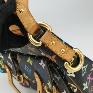 Pre-owned Louis Vuitton Lodge PM Noir Monogram Multicolor M40054 shoulderbag | stylenewstar