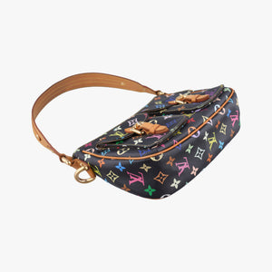 Pre-owned Louis Vuitton Lodge PM Noir Monogram Multicolor M40054 shoulderbag | stylenewstar