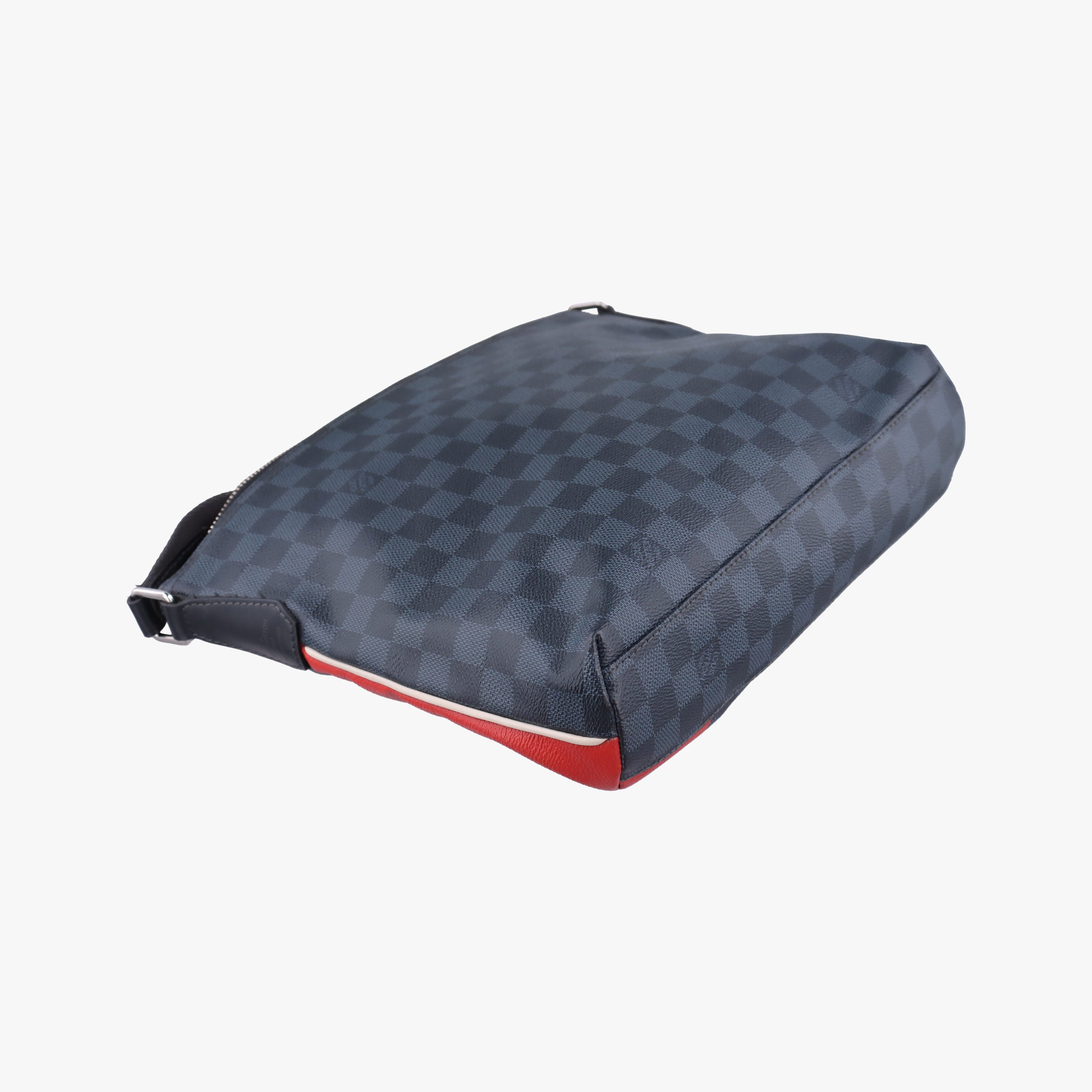 Secondhand Louis Vuitton Mick PM America's Cup Limited Damier Cobalt × Tri-Color Coated Canvas × Leather  N41639 shoulderbag | stylenewstar