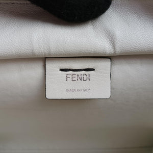 Pre-owned Fendi Troyage Trois Jours Black Leather 8BH279 shoulderbag | stylenewstar