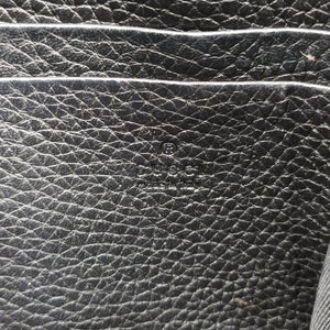 Pre-owned Gucci GG Marmont Black Leather 401232 shoulderbag | stylenewstar