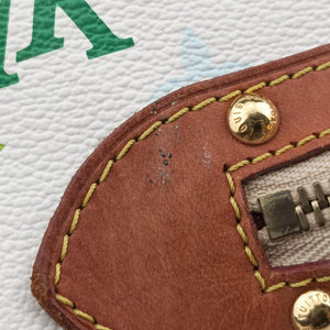 Pre-owned Louis Vuitton RITA white Monogram Multicolor M40125 shoulderbag | stylenewstar