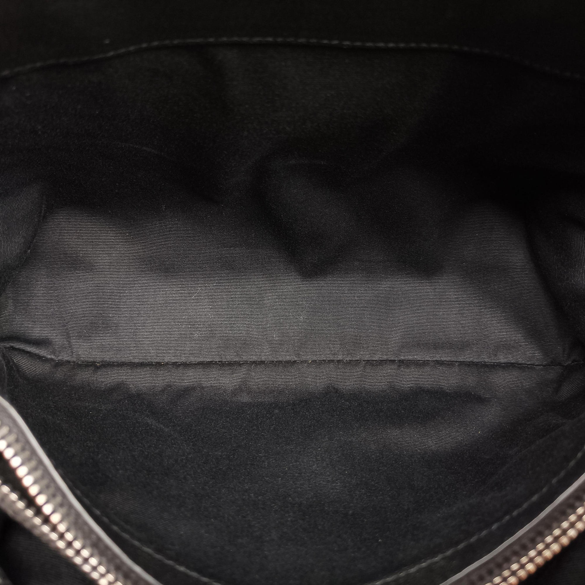 Pre-owned Yves Saint Laurent COLLEGE Black Leather 487212 shoulderbag | stylenewstar