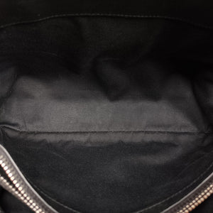 Pre-owned Yves Saint Laurent COLLEGE Black Leather 487212 shoulderbag | stylenewstar