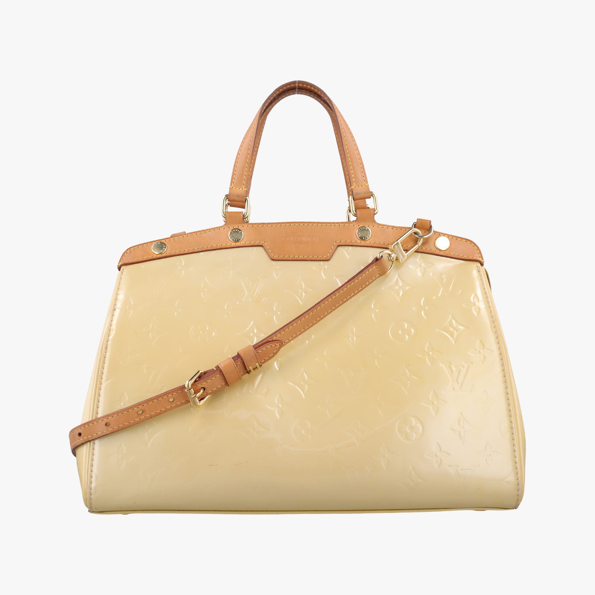Pre-owned Louis Vuitton Bréa MM Broncorail Vernis M91456 shoulderbag | stylenewstar