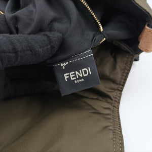 Vintage Fendi Baguette Green nylon 7VA472 bum bag/waist bag | stylenewstar