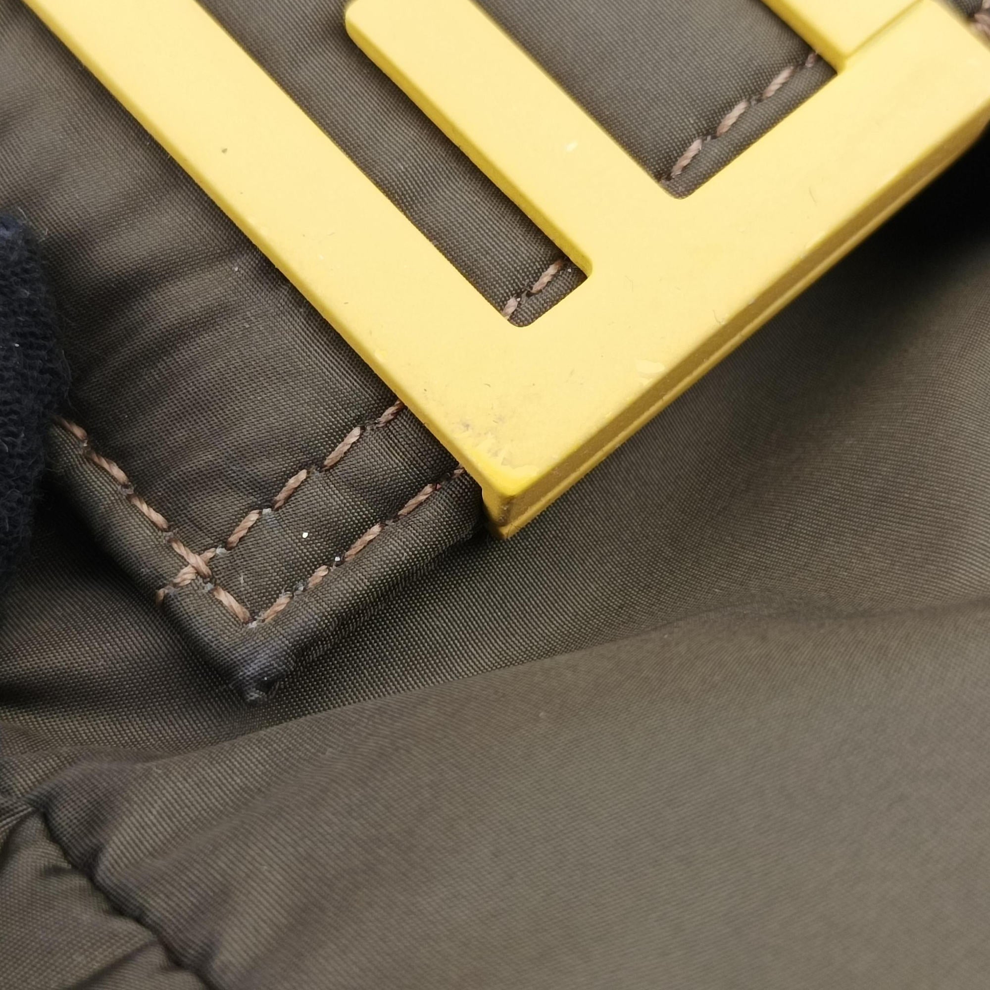 Vintage Fendi Baguette Green nylon 7VA472 bum bag/waist bag | stylenewstar