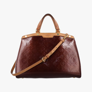 Secondhand Louis Vuitton Brea GM AMARANTE Vernis M91616 shoulderbag | stylenewstar